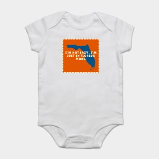 Sunshine State Serenity: Florida Quote Collection Baby Bodysuit